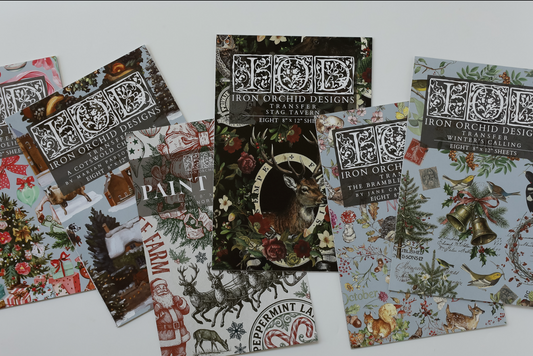 IOD Winter 2026 - All New Transfers & Paint Inlay (7 Item Bundle)