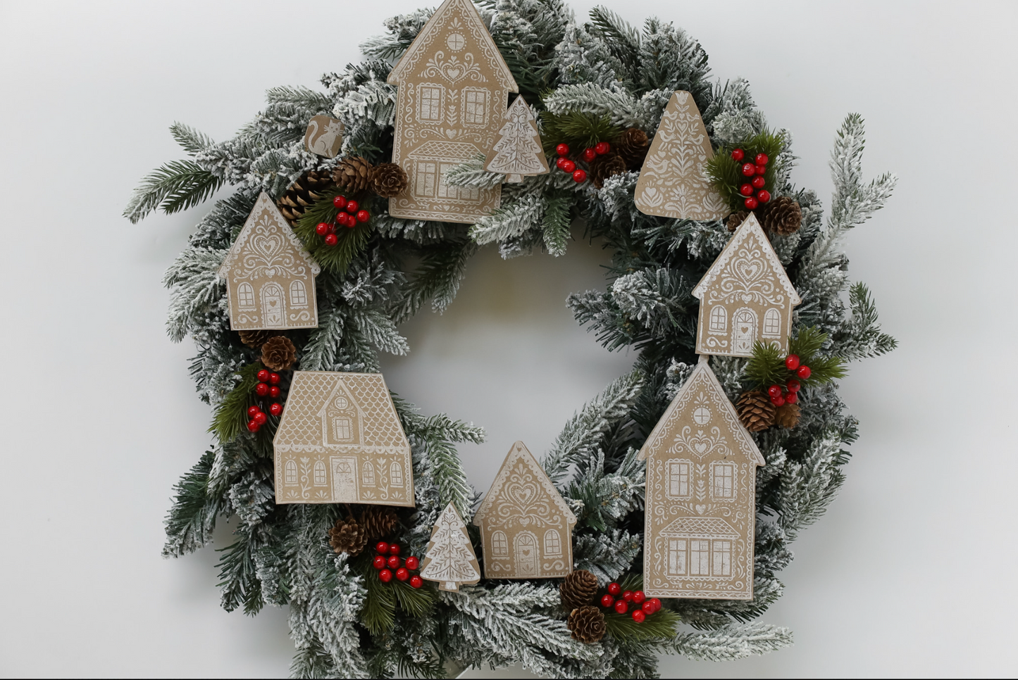 Gingerbread Lane 12x12 IOD Decor Stamp by Iron Orchid Designs (NEW!)