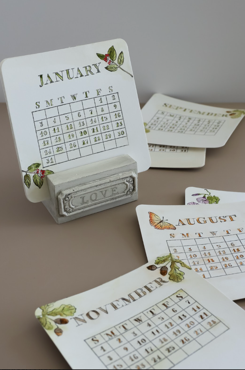 A Timely Tale 6x6 Decor Stamp Set by Iron Orchid Designs (NEW!)
