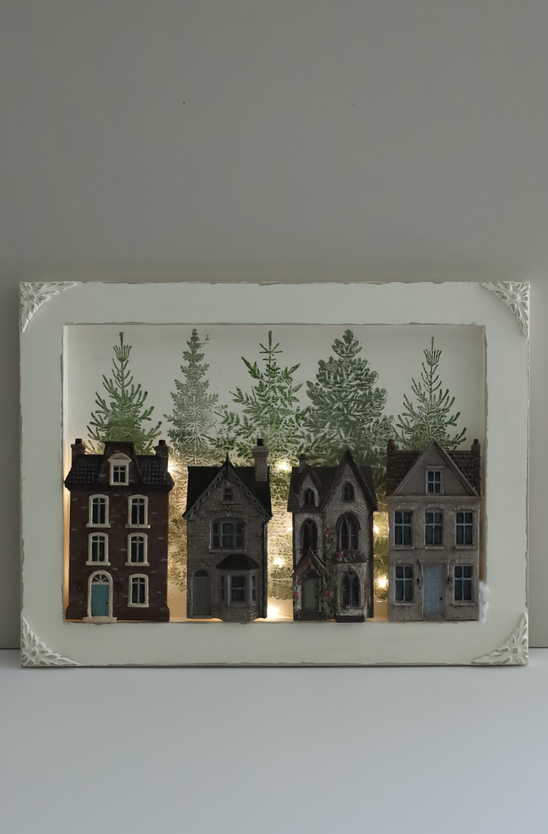 Old Colchester Road 6x10 IOD Mould by Iron Orchid Designs (NEW!)
