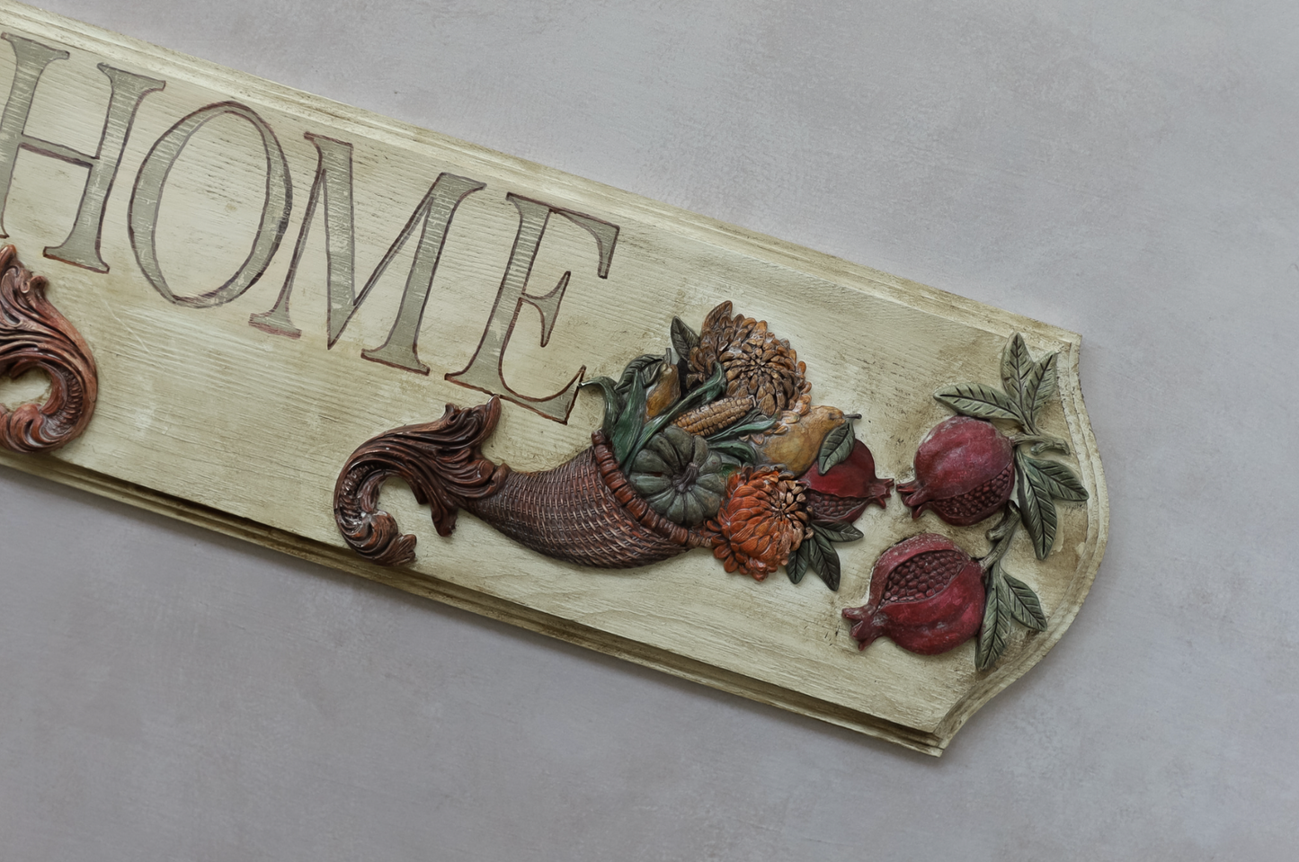 Cornucopias 6x10 IOD Mould by Iron Orchid Designs (NEW!)