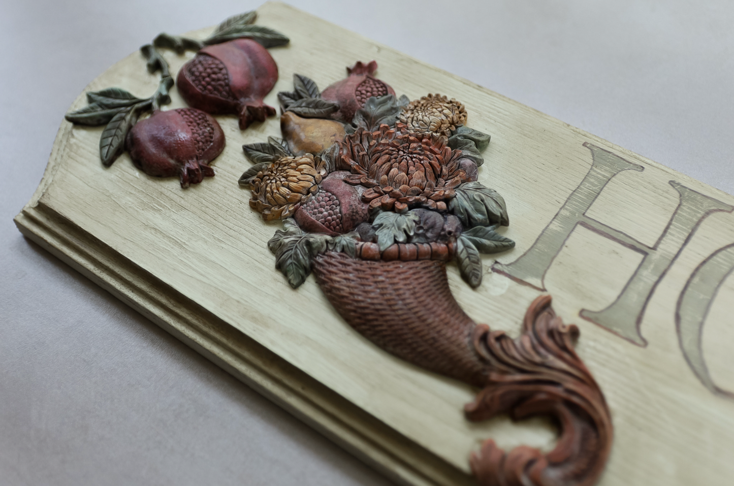 Cornucopias 6x10 IOD Mould by Iron Orchid Designs (NEW!)