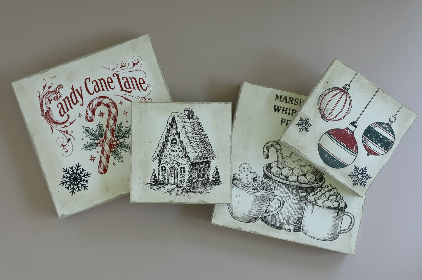 The North Pole Co. IOD Paint Inlay 8x12 Pad by Iron Orchid Designs (NEW!)