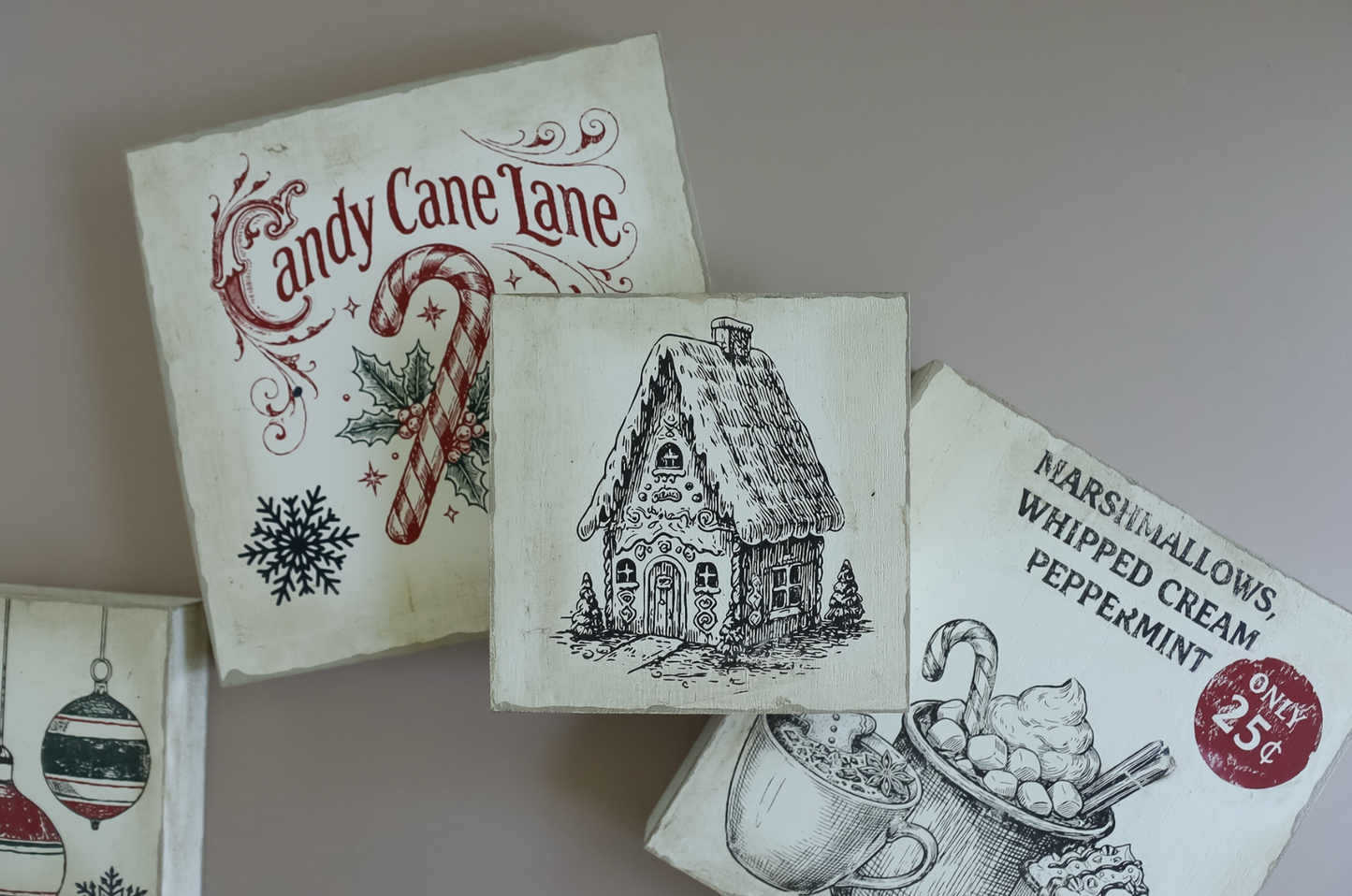 The North Pole Co. IOD Paint Inlay 8x12 Pad by Iron Orchid Designs (NEW!)