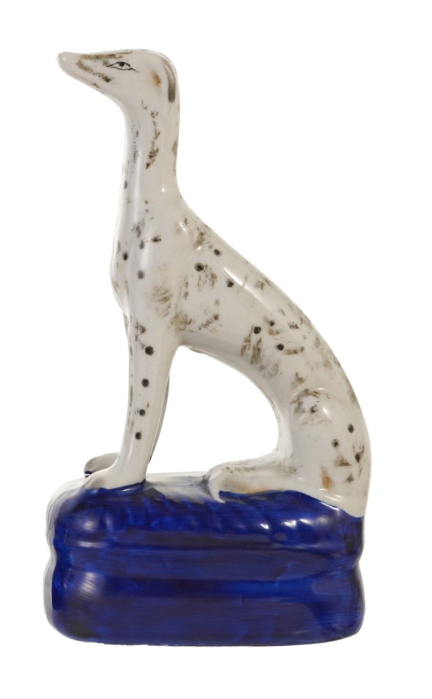 Vintage Stoneware Dog Figurine (2 Styles)