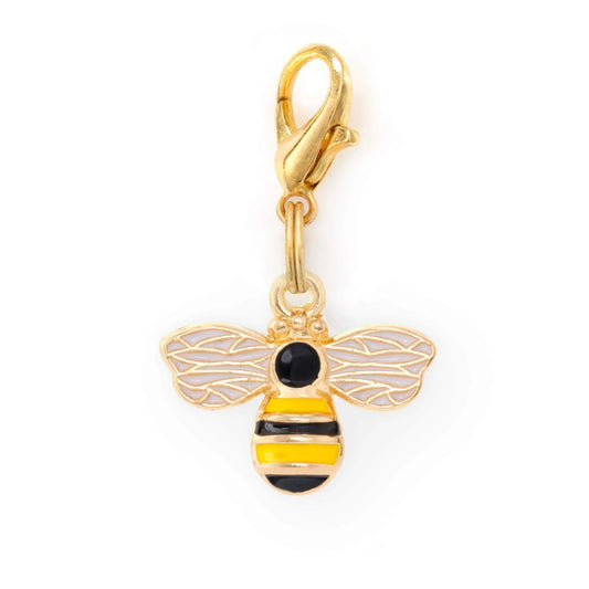 Honey Bee Dog Collar Charm by The Foggy Dog