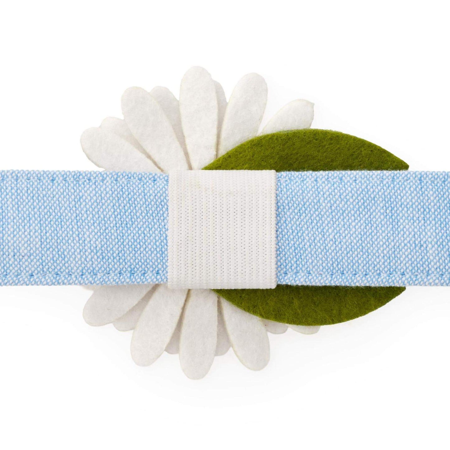 Daisy Dog Collar Flower by The Foggy Dog