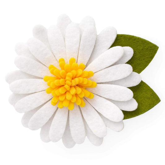 Daisy Dog Collar Flower by The Foggy Dog