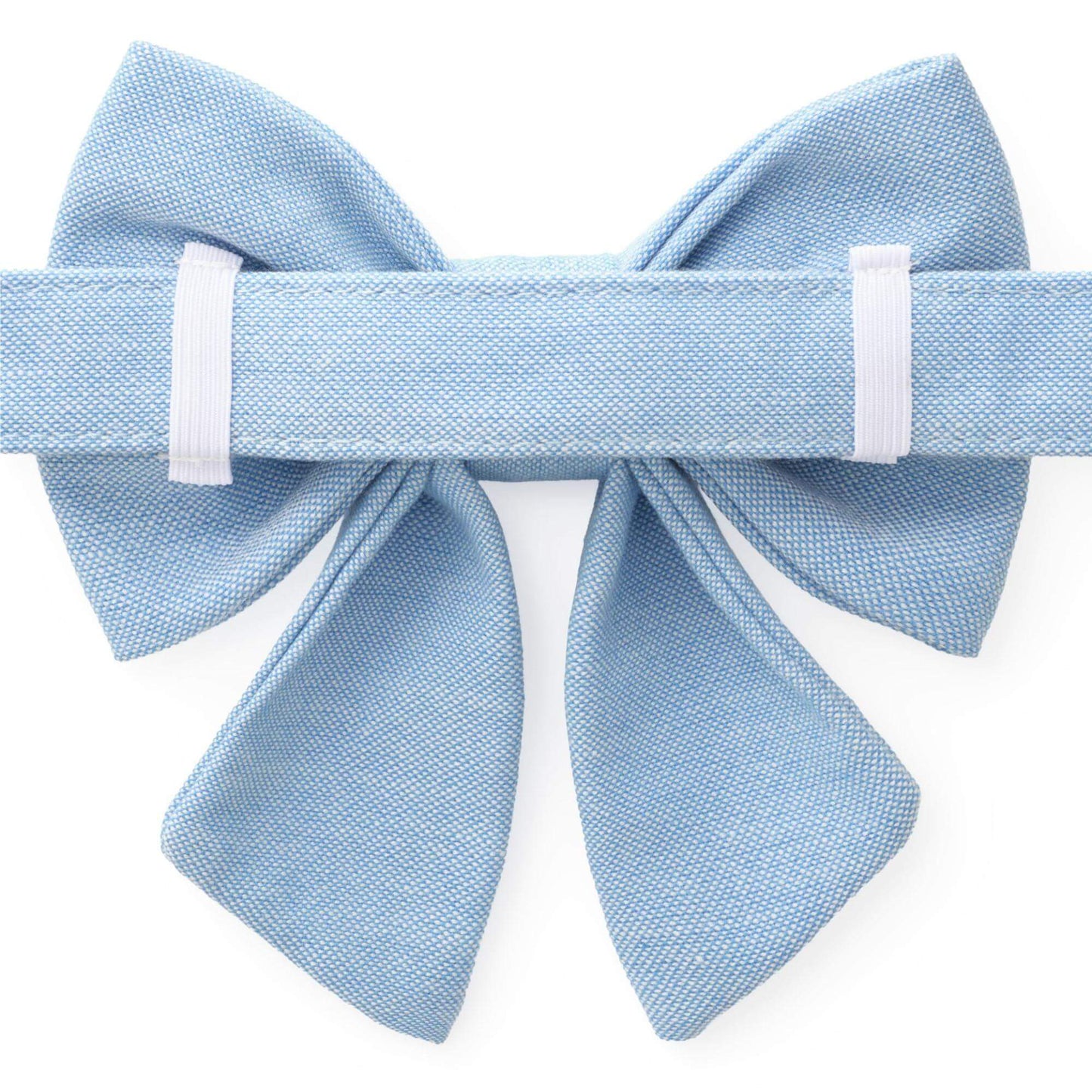 Daisy Embroidered Lady Dog Bow by The Foggy Dog