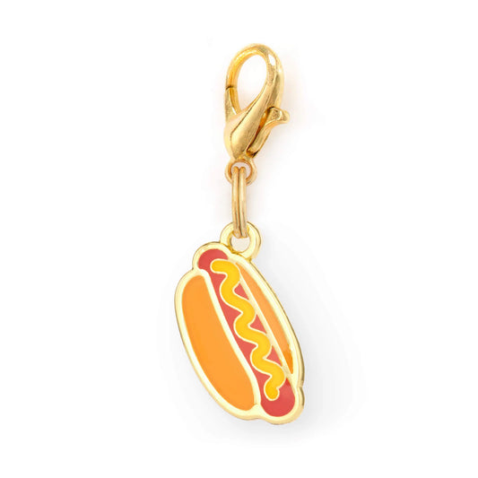 Hot Dog Collar Charm by The Foggy Dog
