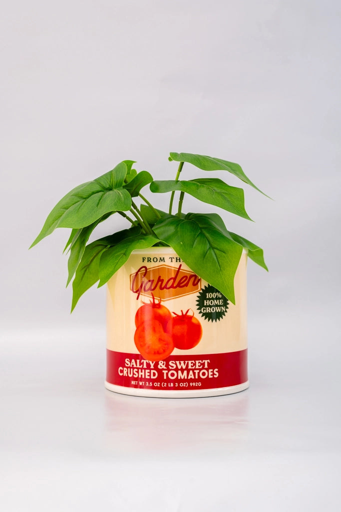 Tomato Can Ceramic Planter