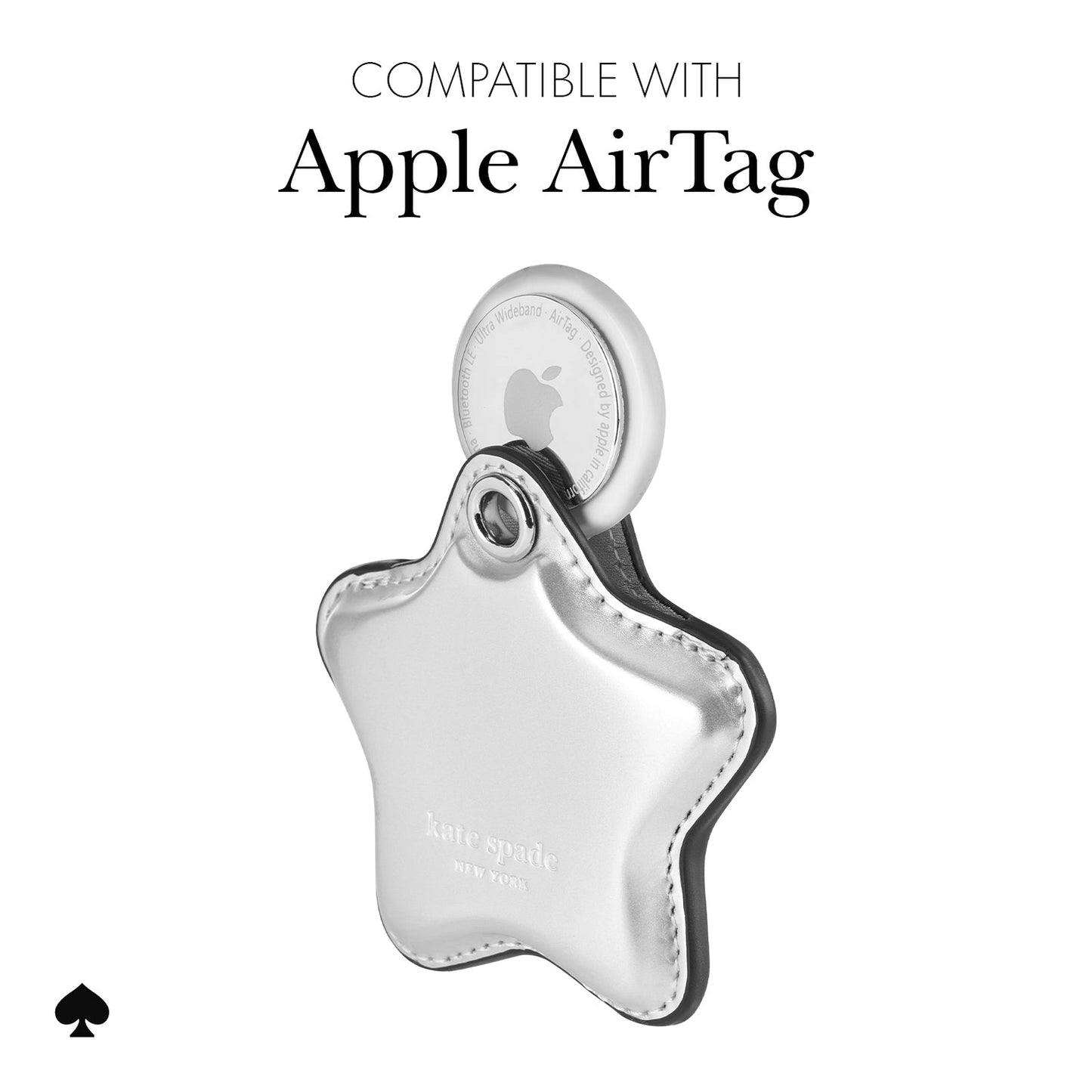 Kate Spade New York Star Charm AirTag Keychain