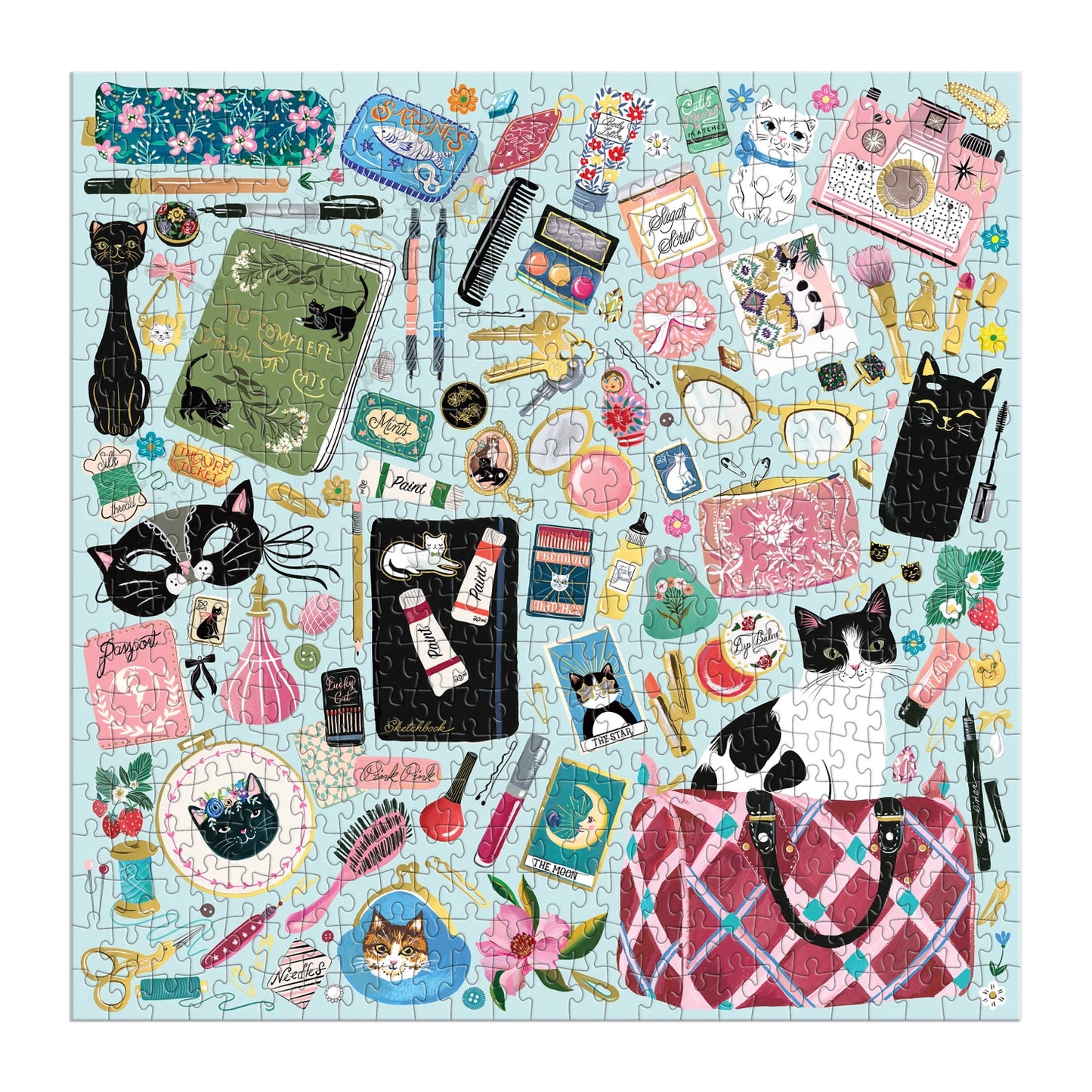 Purrfect Accessories 500 Piece Puzzle