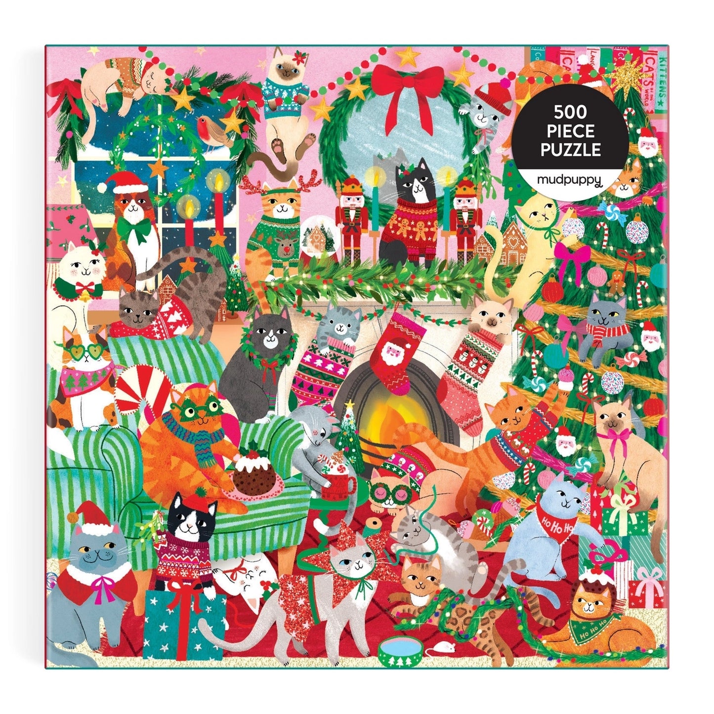 Merry Catmas! 500 Piece Puzzle