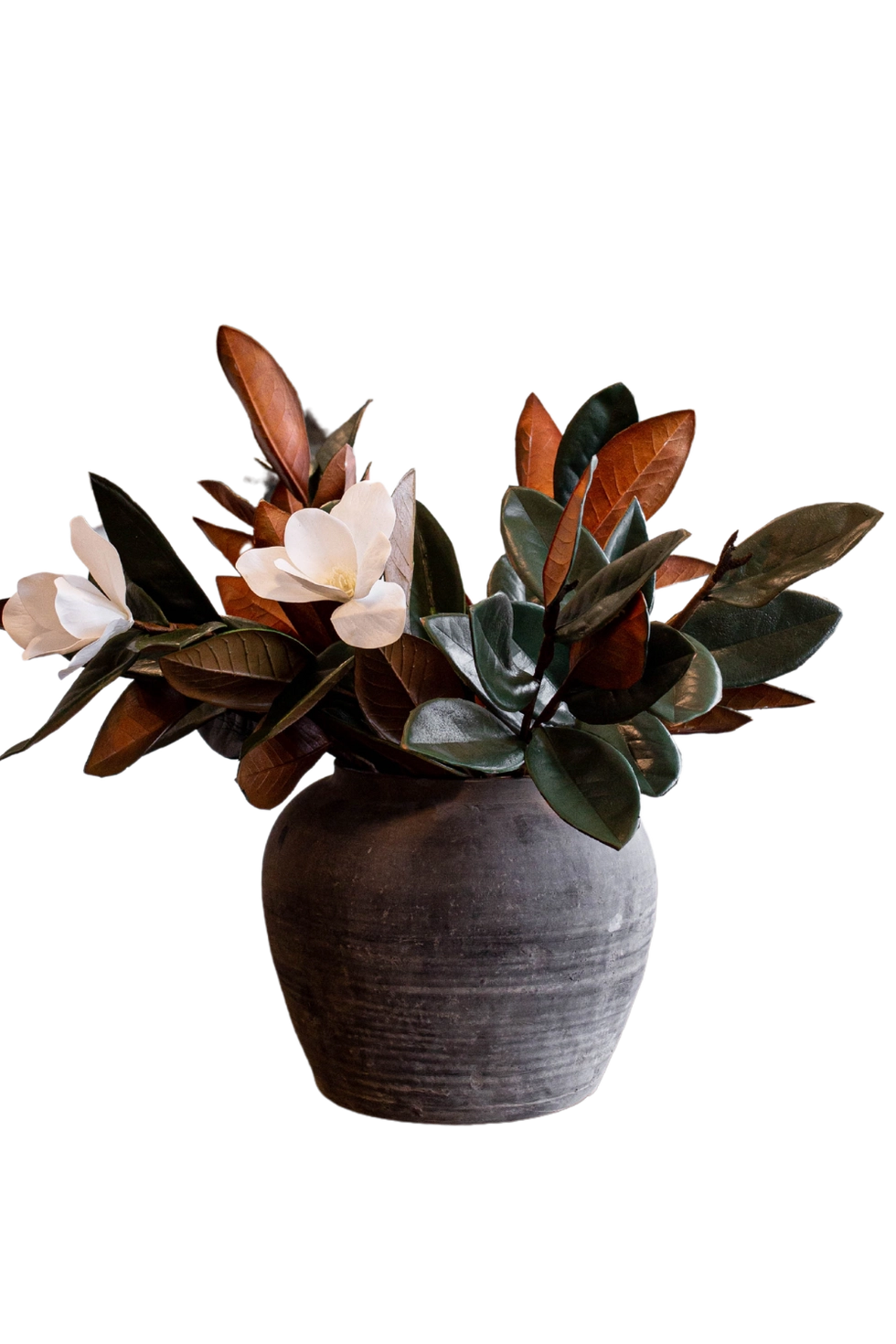 Faux Magnolia Stems w/ Leaves
