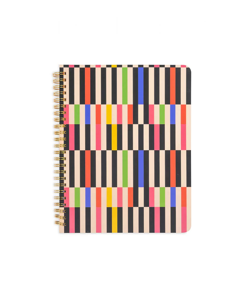 Rough Draft Mini Notebook - Mid-Century Stripe