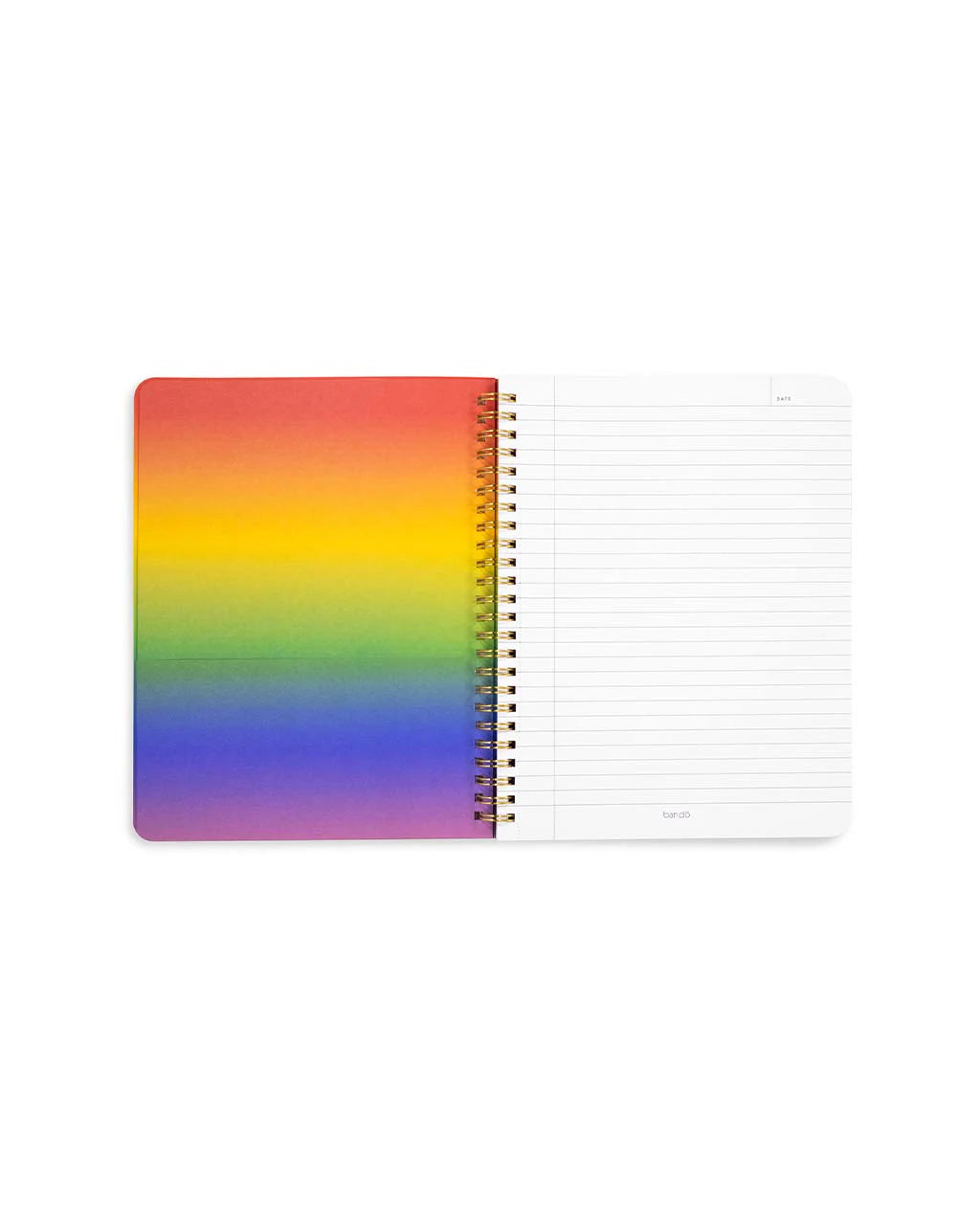 Rough Draft Mini Notebook - Mid-Century Stripe