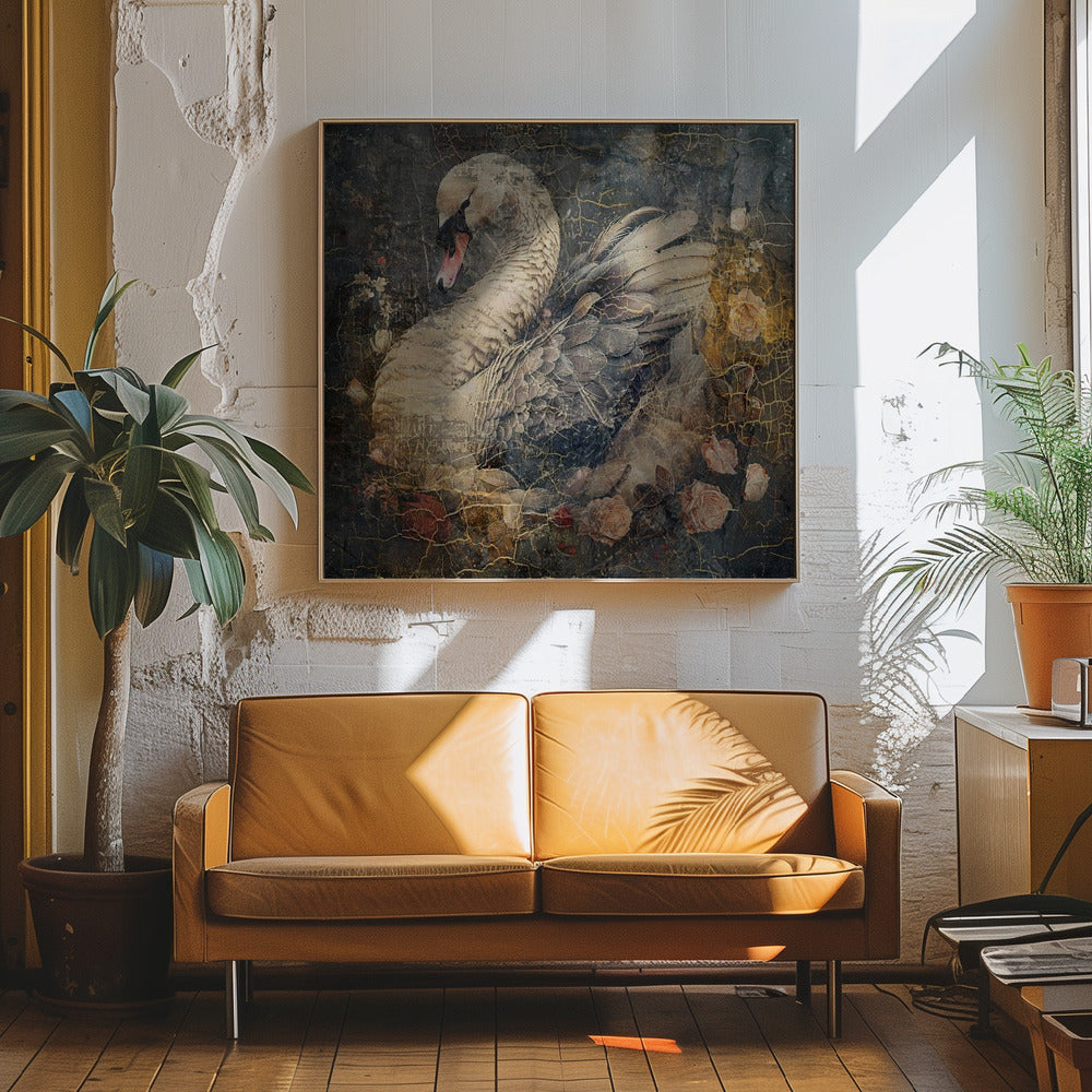 Animals Vintage 25 Framed Wall Art (30x30")