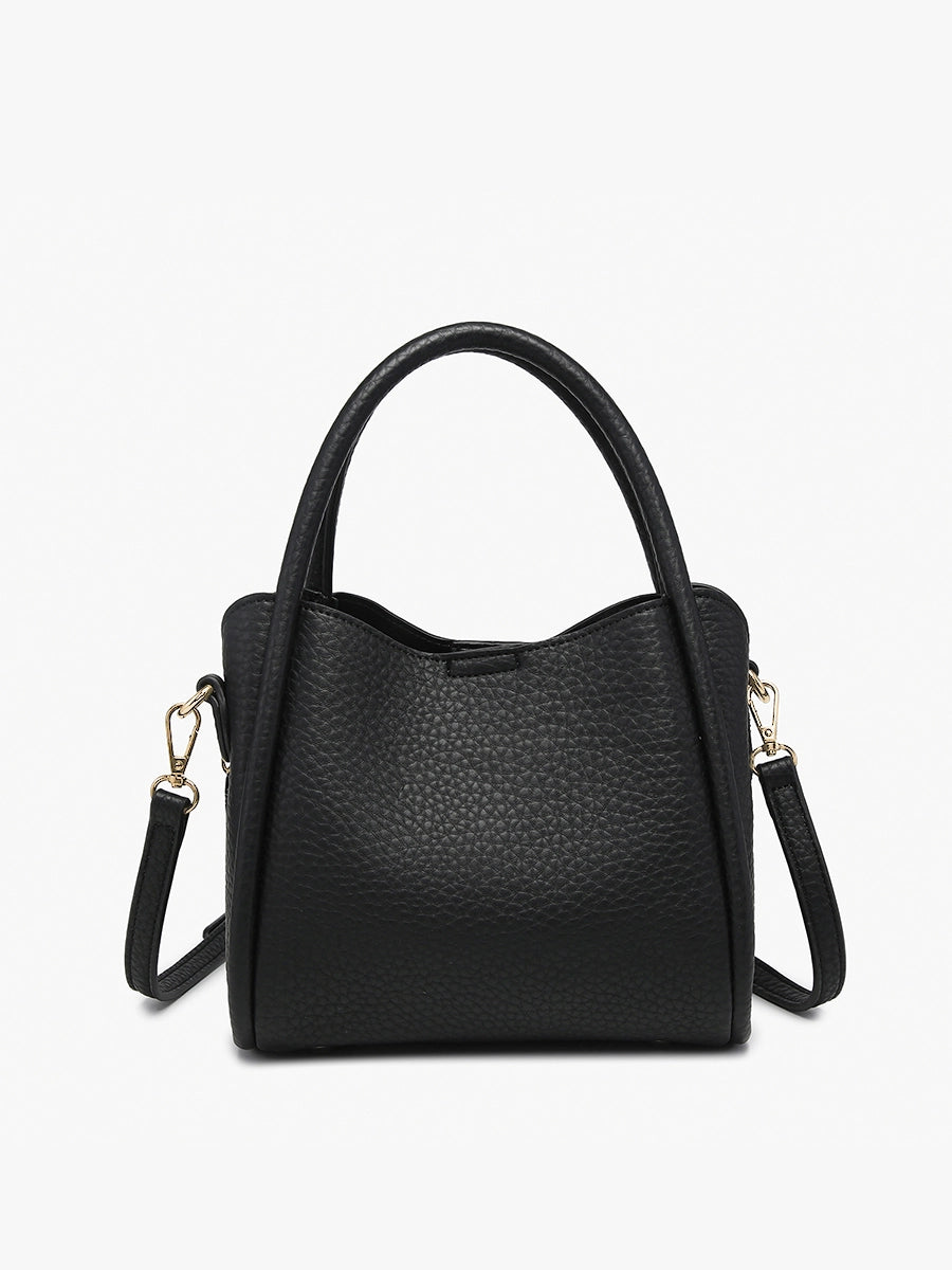Ruby Vegan Leather Satchel (3 Colors)