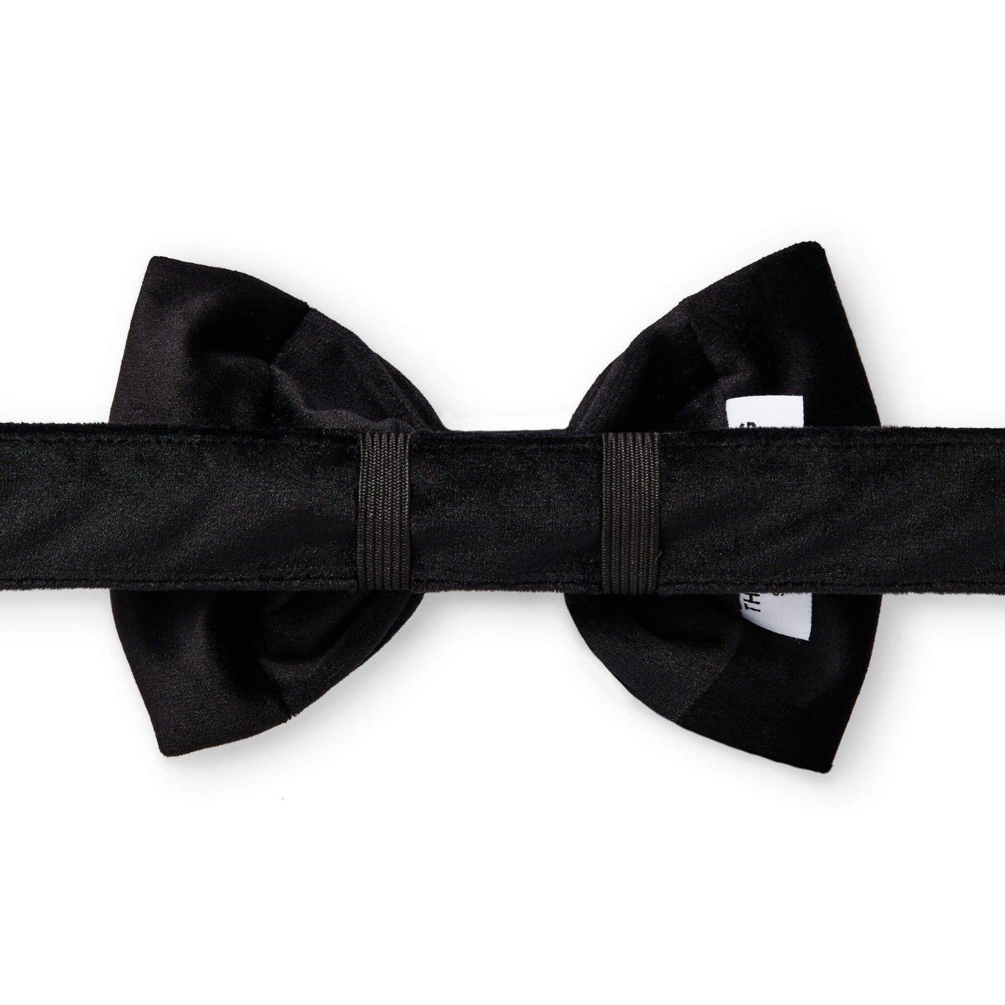 Black Velvet Dog Bow Tie by The Foggy Dog