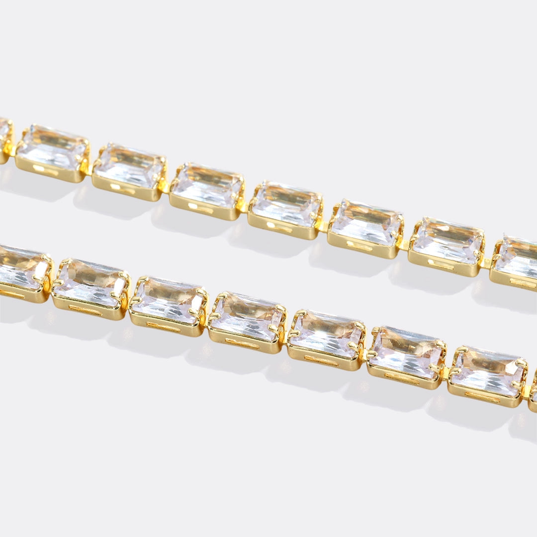 Baguette Tennis Bracelet (2 Colors)