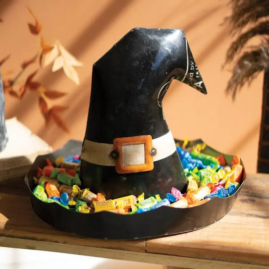 Witch Hat Halloween Candy Bowl