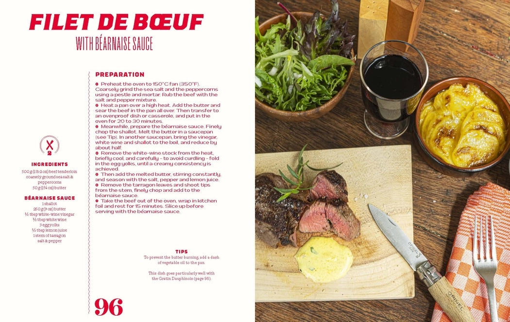 At the Table in Paris: Recipes from the Best Cafes and Bistros