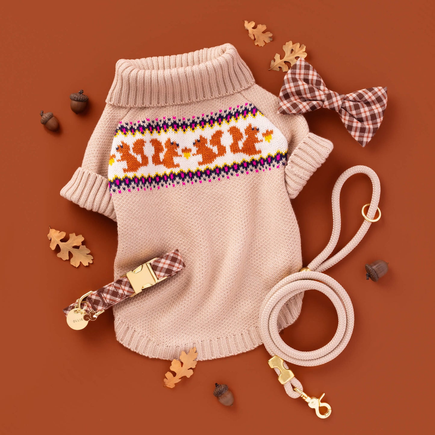 Flax Marine Rope Dog Leash by The Foggy Dog