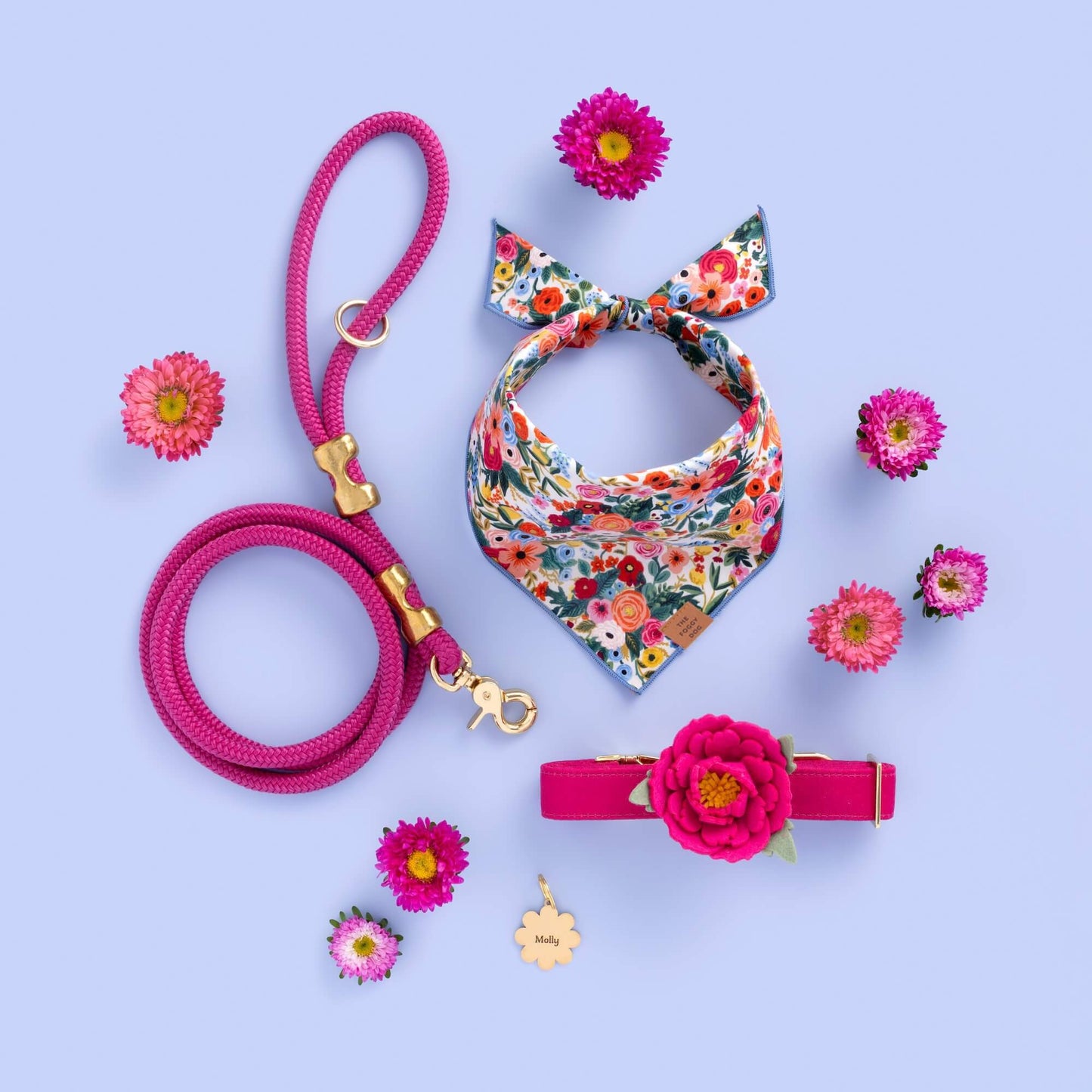 Garden Party Dog Bandana by The Foggy Dog