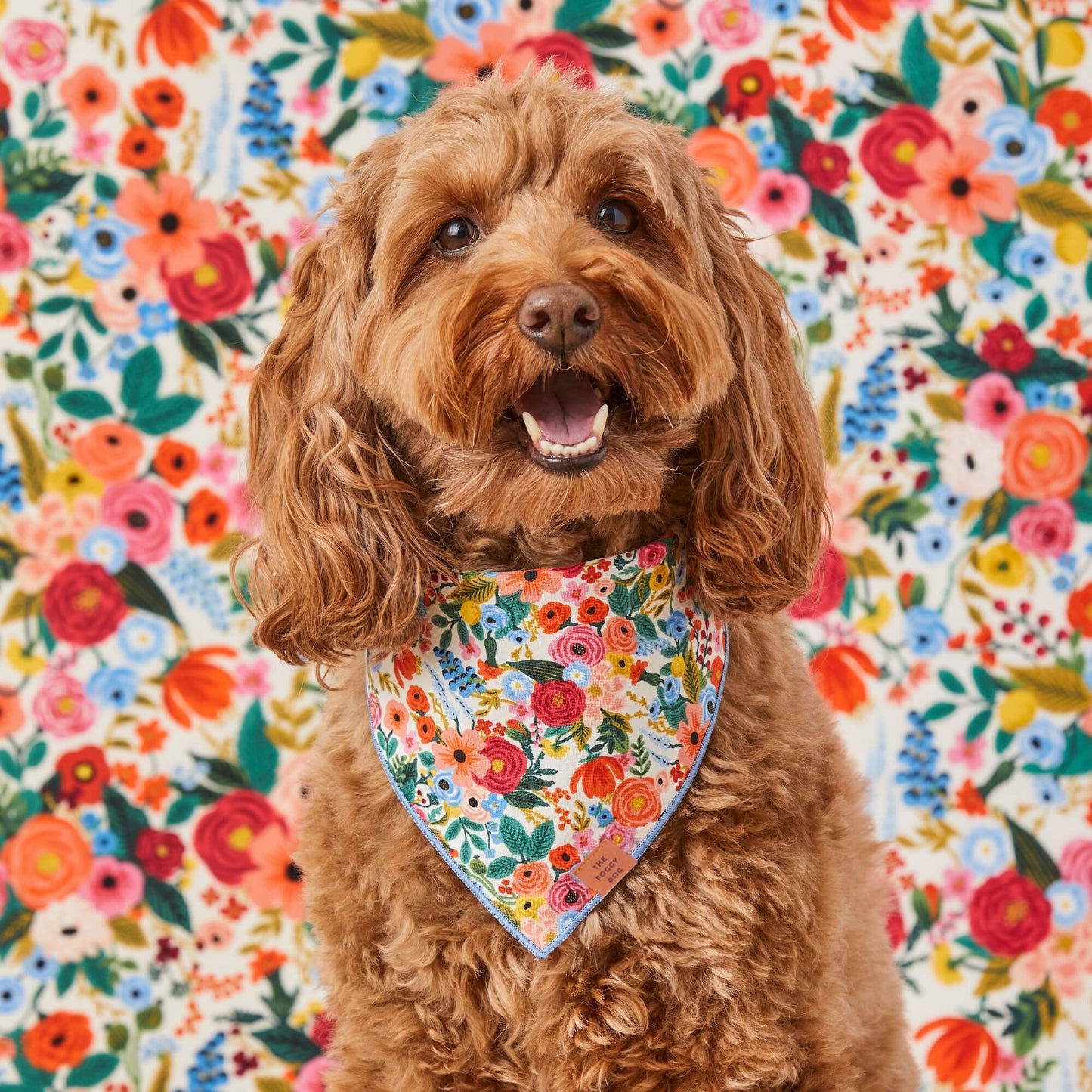 Garden Party Dog Bandana by The Foggy Dog