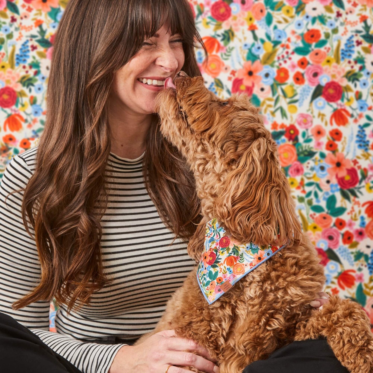 Garden Party Dog Bandana by The Foggy Dog