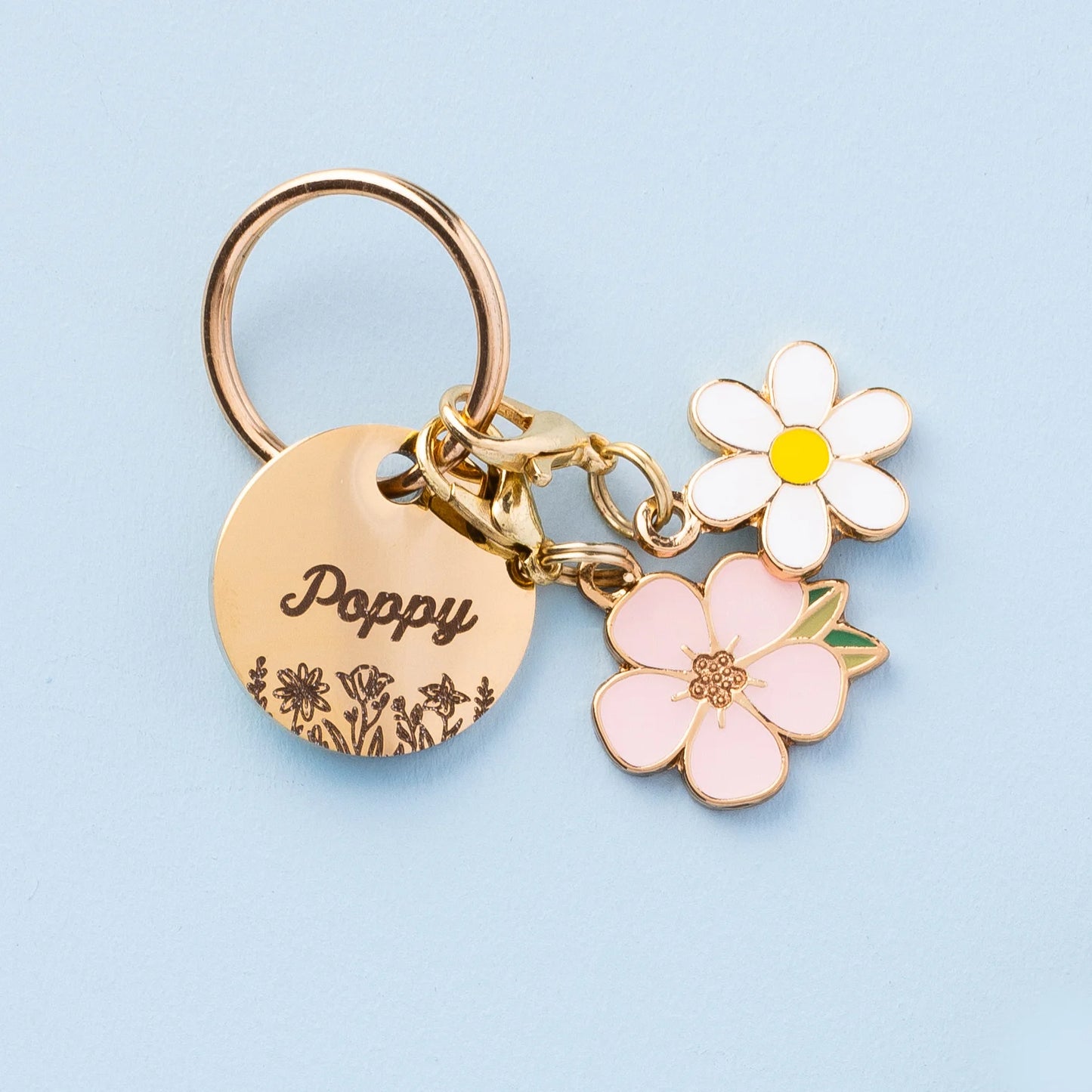 Daisy Dog Collar Charm by The Foggy Dog