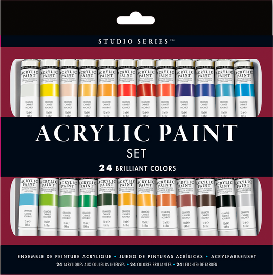 Acrylic Paint Set (24 colors)