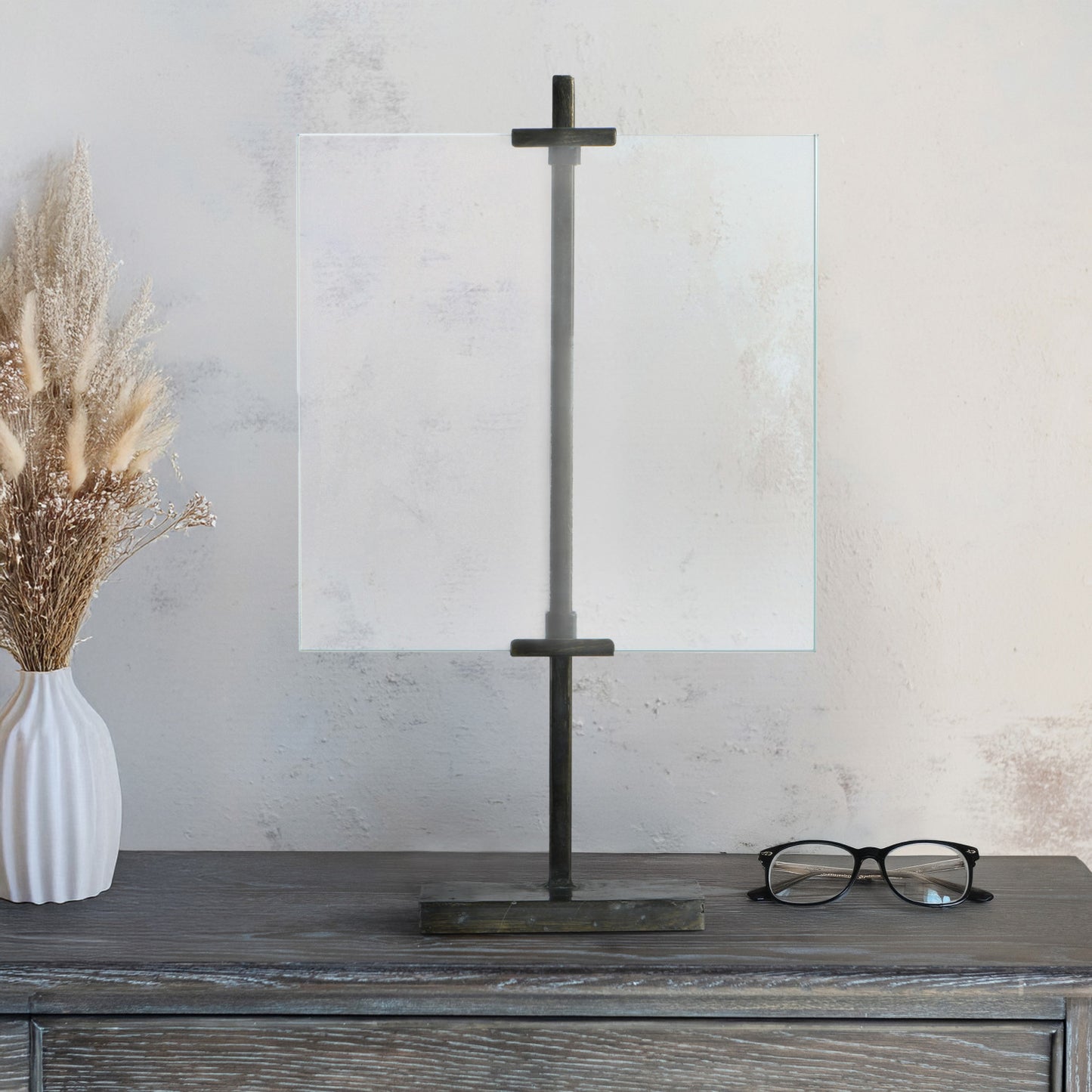 Floating Photo Frame w/ Metal Stand