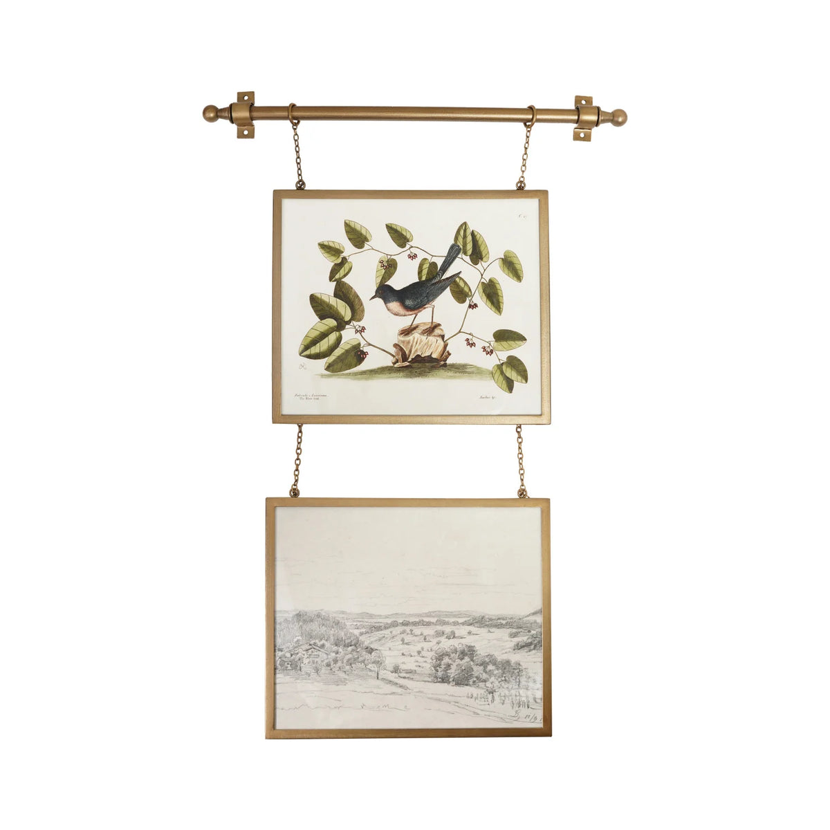 Artisan Iron & Glass Gallery Hanging Frame (Holds 12" x 10" Photos)