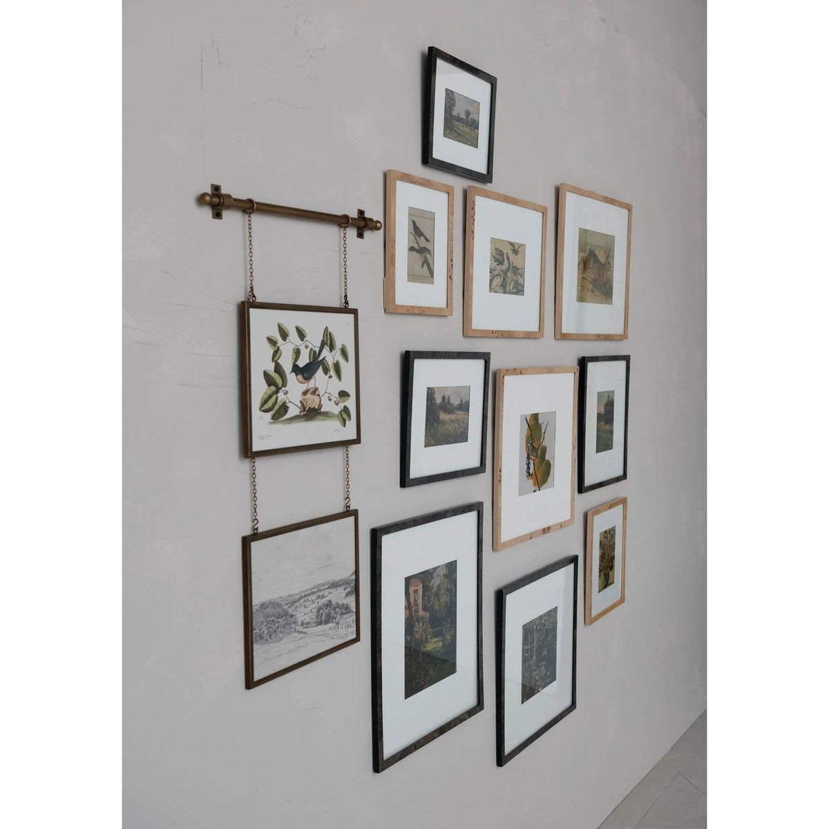 Artisan Iron & Glass Gallery Hanging Frame (Holds 12" x 10" Photos)