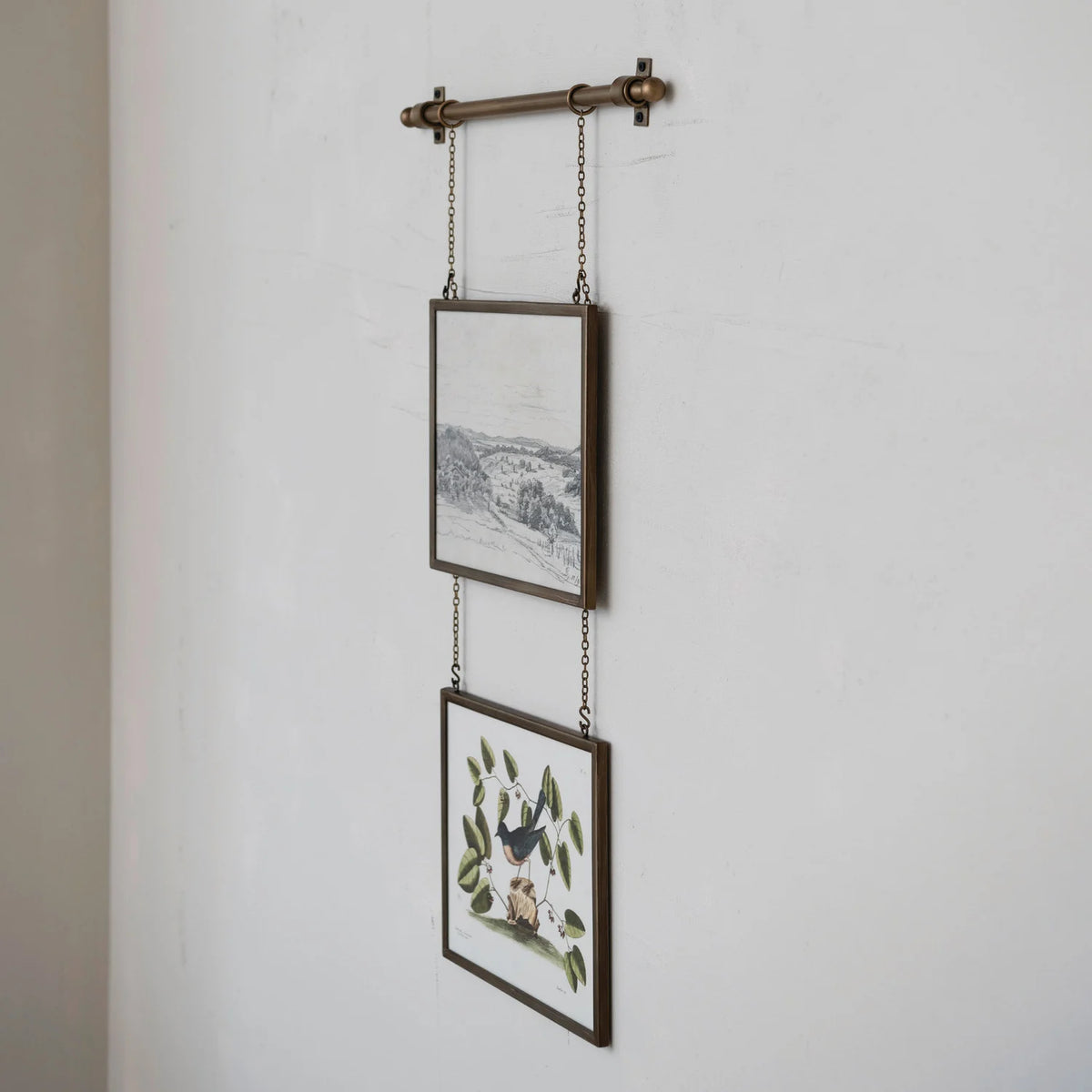 Artisan Iron & Glass Gallery Hanging Frame (Holds 12" x 10" Photos)