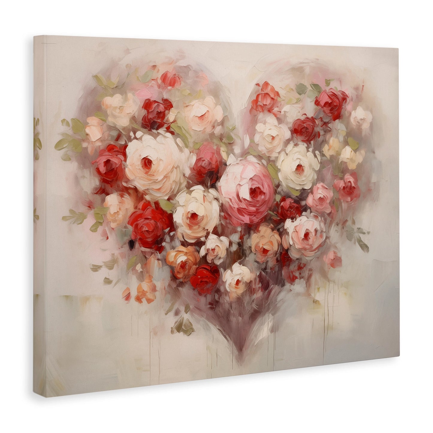 Roses Heart Wall Art 30"x40"