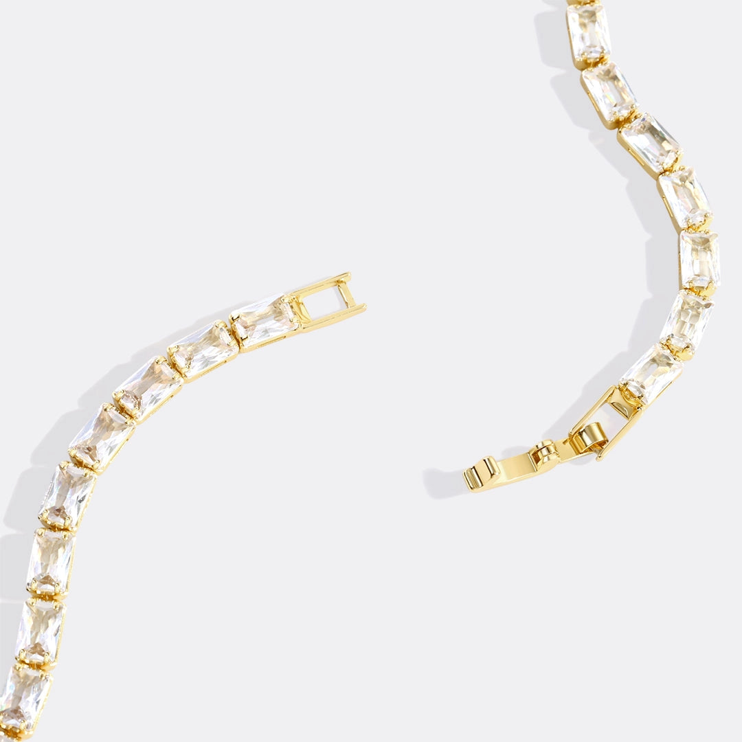 Baguette Tennis Bracelet (2 Colors)