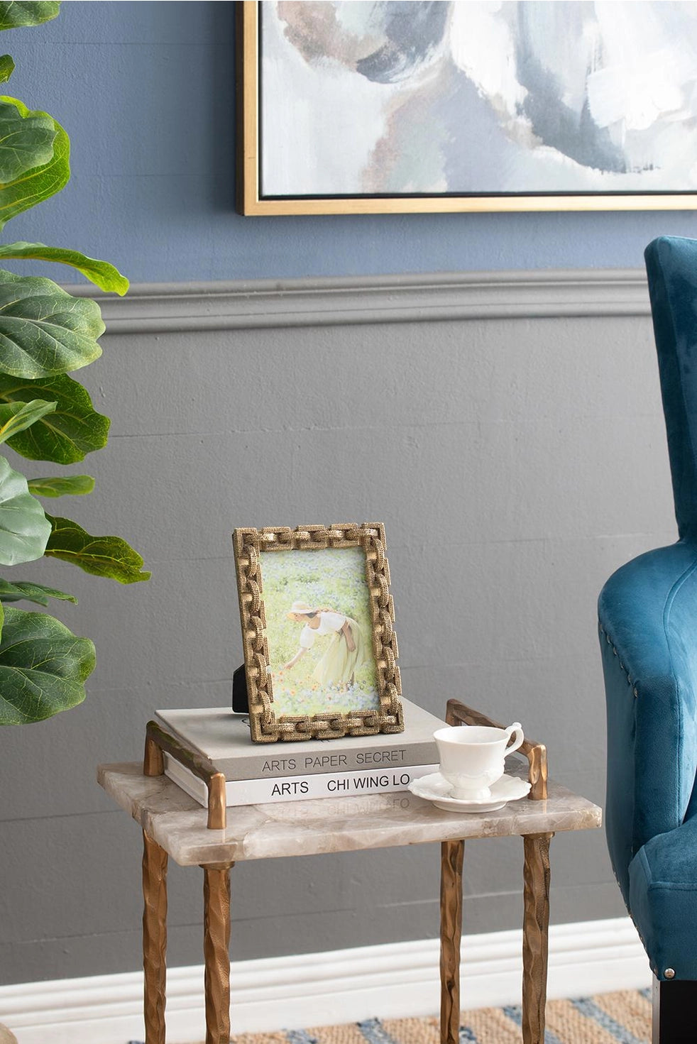 6x8" Gold Picture Frame