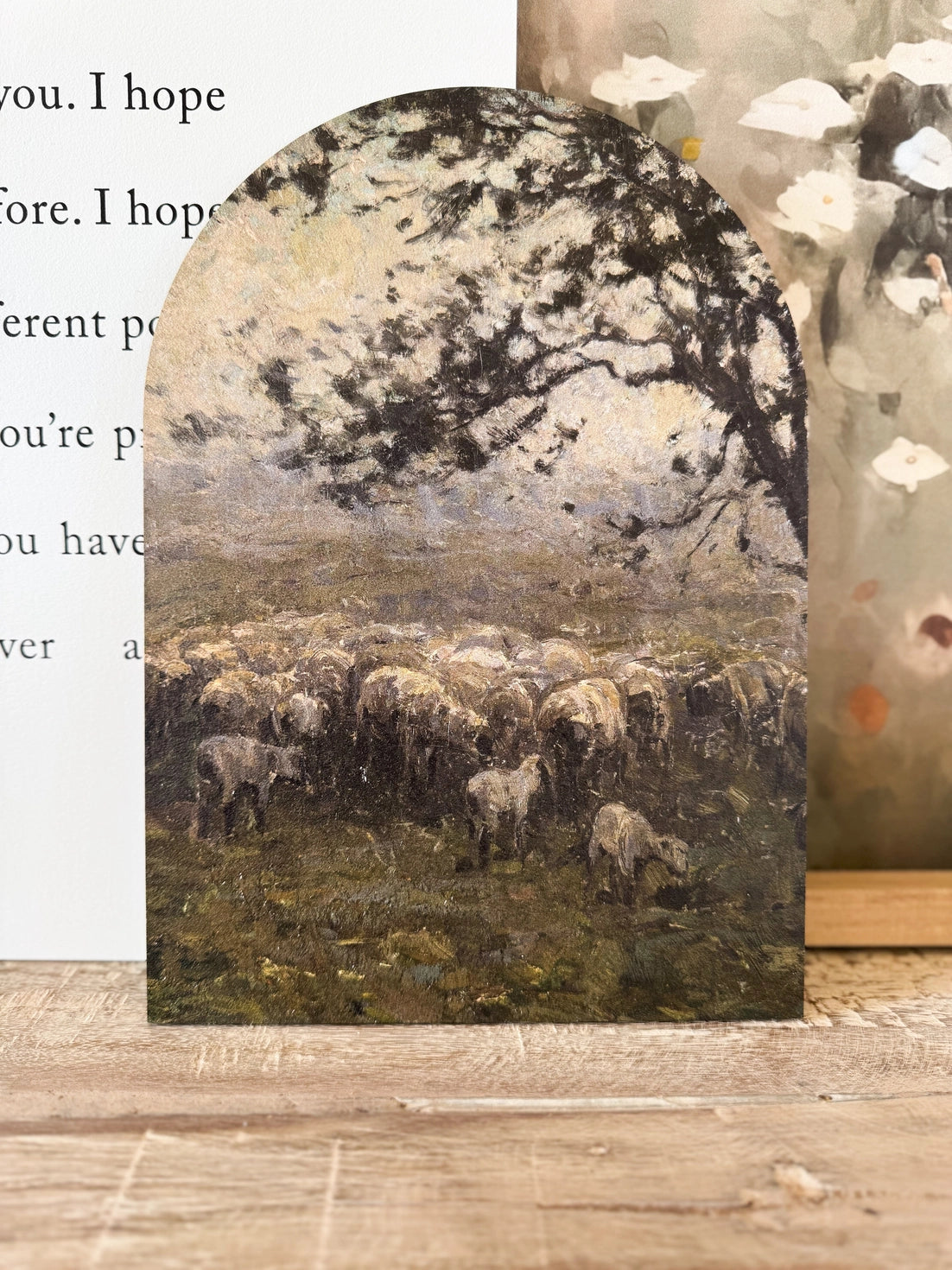 Moody Sheep Arch Art