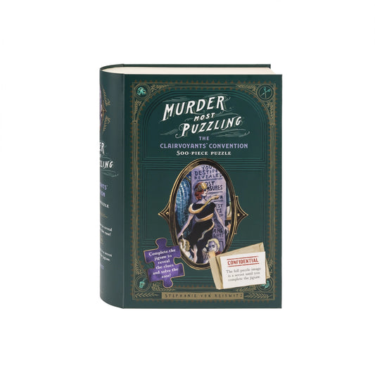 Murder Most Puzzling: The Clairvoyants' Convention 500 Piece Puzzle