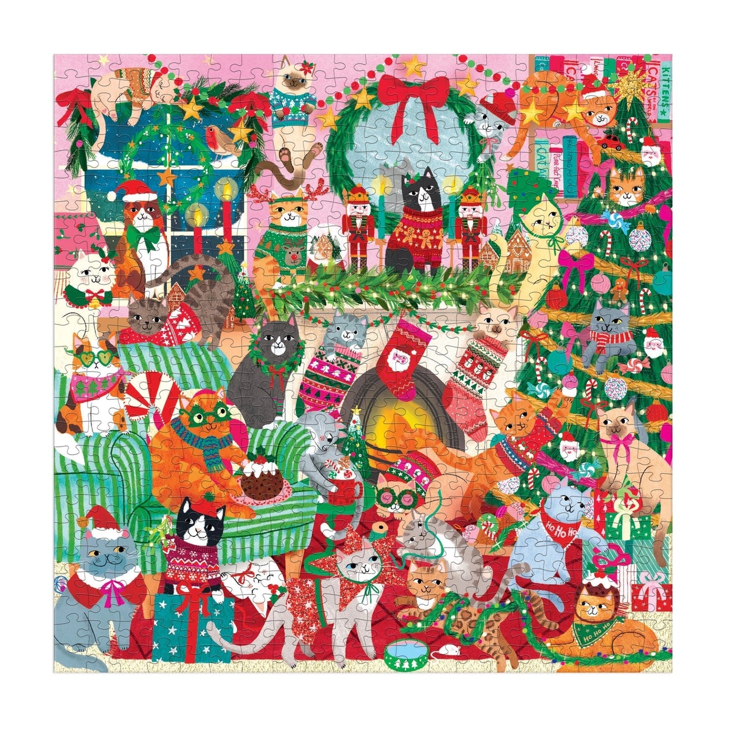 Merry Catmas! 500 Piece Puzzle