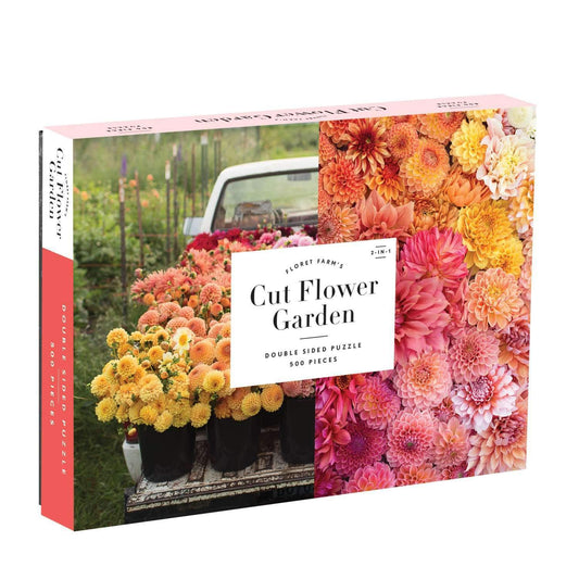 Floret Farm's Cut Flower Garden Double-Sided 500 Piece Puzzle
