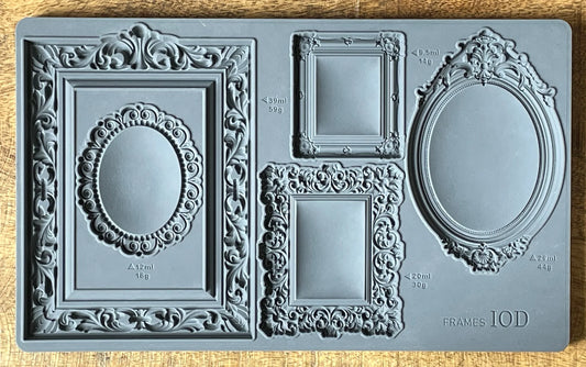 Frames 6x10 IOD Mould by Iron Orchid Designs