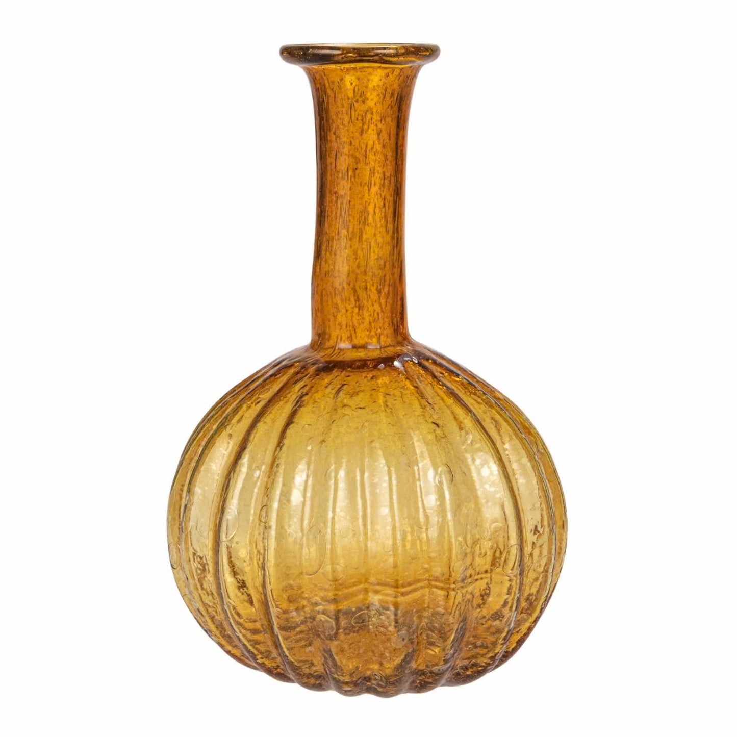 Hand-Blown Recycled Glass Vases (Set of 4)