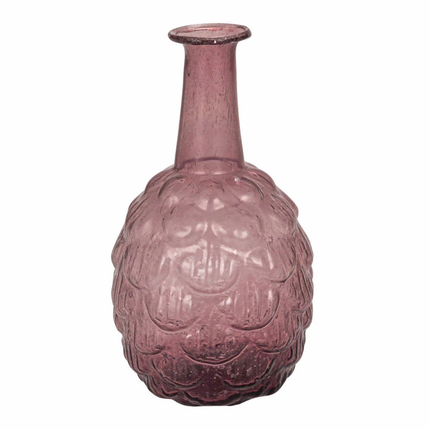Hand-Blown Recycled Glass Vases (Set of 4)