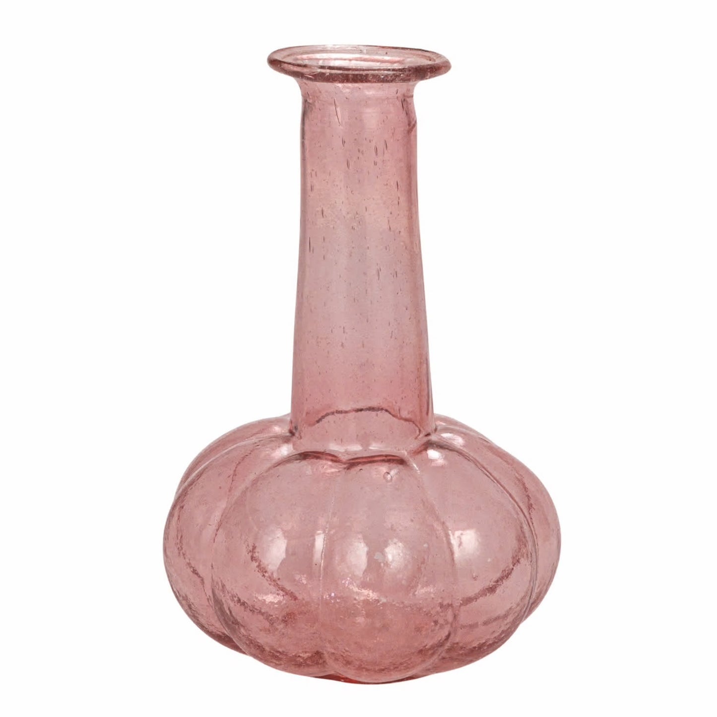 Hand-Blown Recycled Glass Vases (Set of 4)