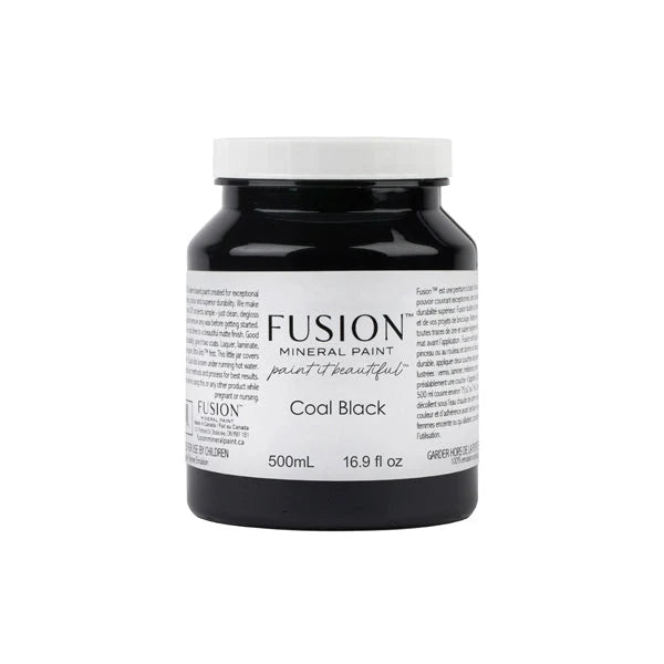 Coal Black - Fusion Mineral Paint 500mL