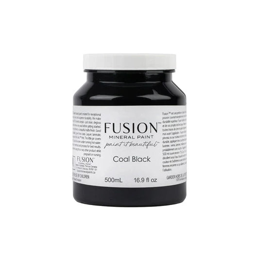 Coal Black - Fusion Mineral Paint 500mL